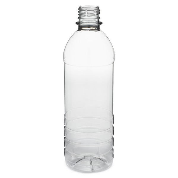17 oz Clear PET Plastic Water Bottles (Cap Not Included)