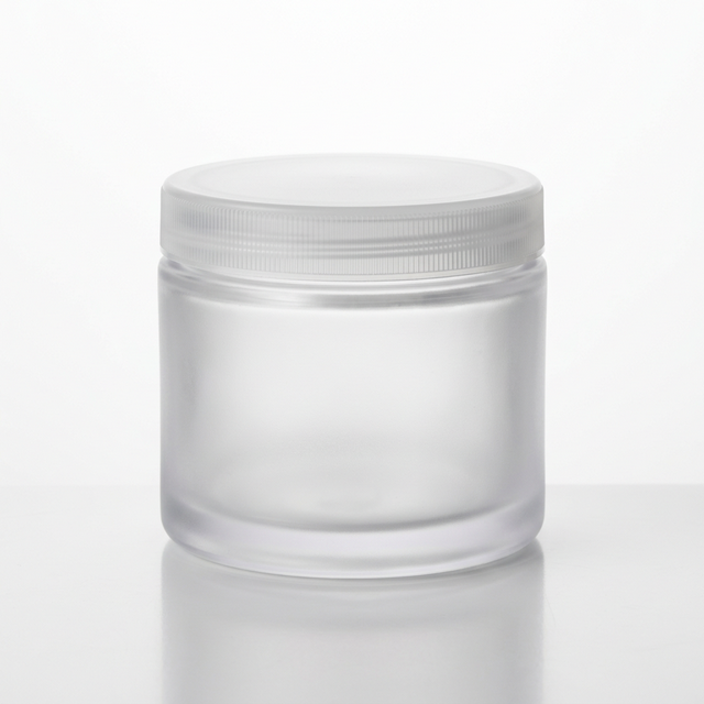 Frosted PET Plastic Thick Wall Jars