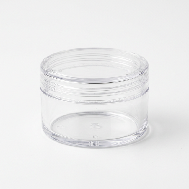 PS Plastic Jars with Lid