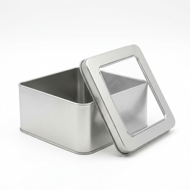 Square Seamless Window Tins