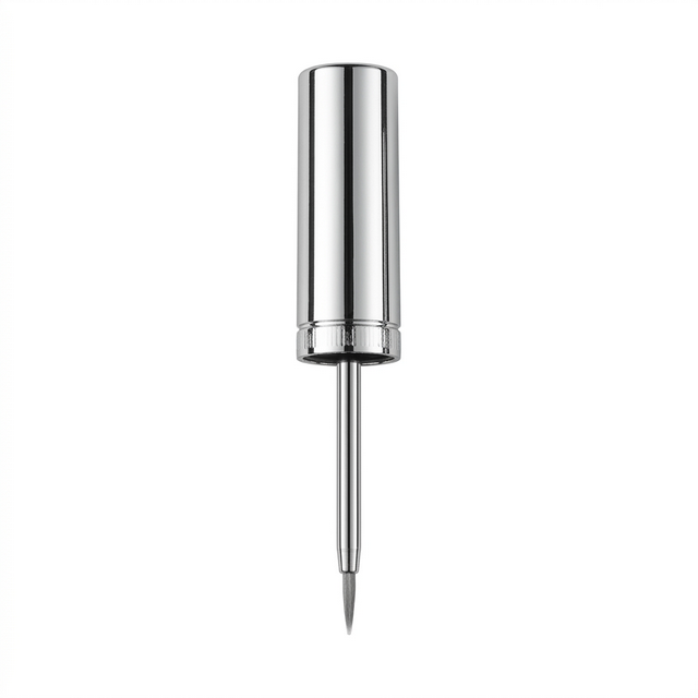 13 mm Silver Eyeliner Brush Cap with Wiper