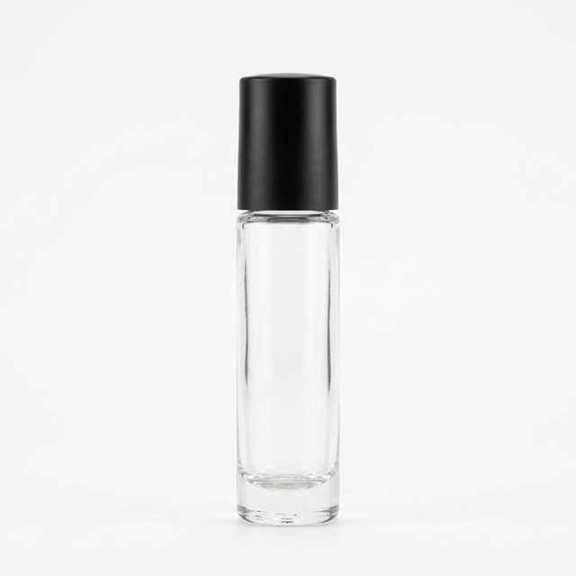 10ml Clear Glass Roll-on