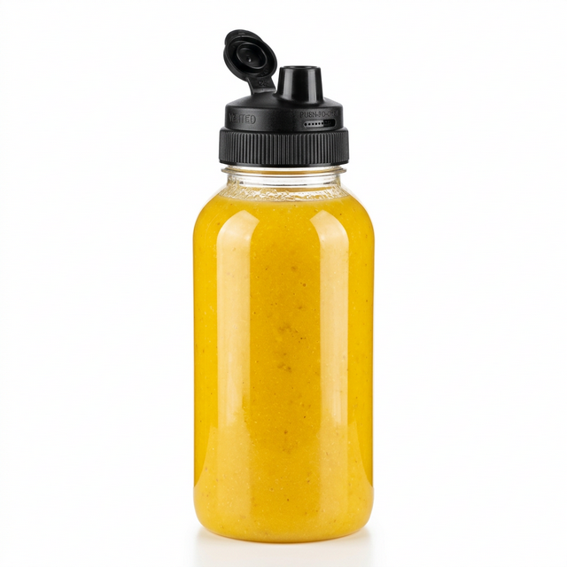 Specialized dispensing closure for smoothie mix
