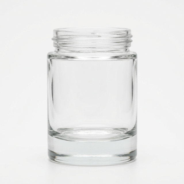 Glass Thick Base Jars