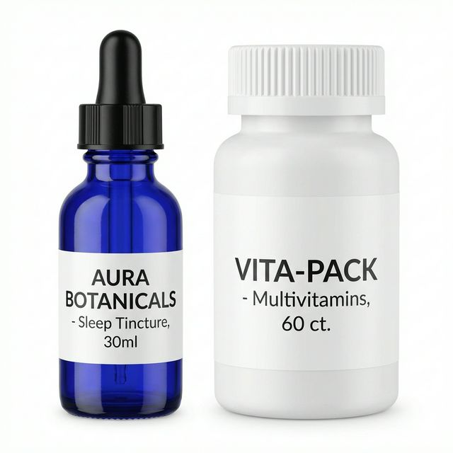 Pharmaceutical & Supplement Bottles